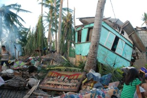 House Damage from Typhoon Yolanda 19
