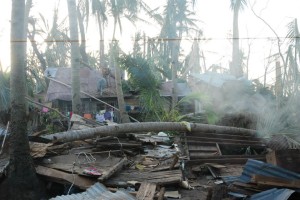 House Damage from Typhoon Yolanda 22