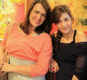 Jane Oineza and Jennifer Urbano Oineza