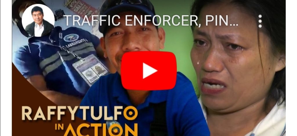 Watch Raffy Tulfo In Action Viral Video Of A Traffic Enforcer Who