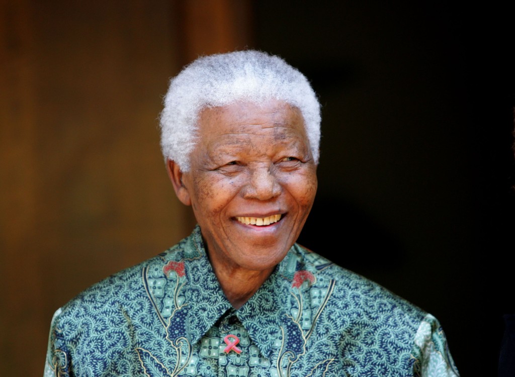 Former President Nelson Mandela