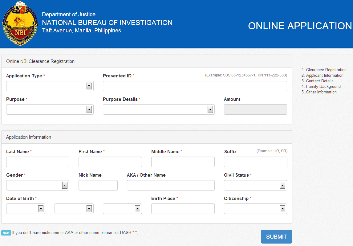 to how clearance apply online nbi to Online Procedure by 2014: Step NBI Step Clearance How Apply