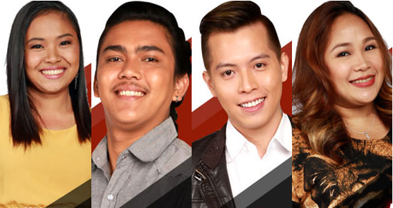Top 4 Artist of The Voice PH semi finals