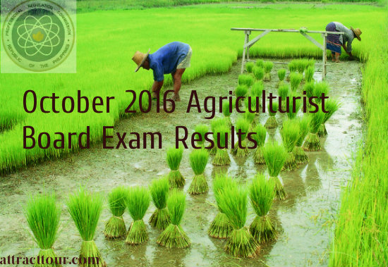 October 2016 Agriculturist Board Exam