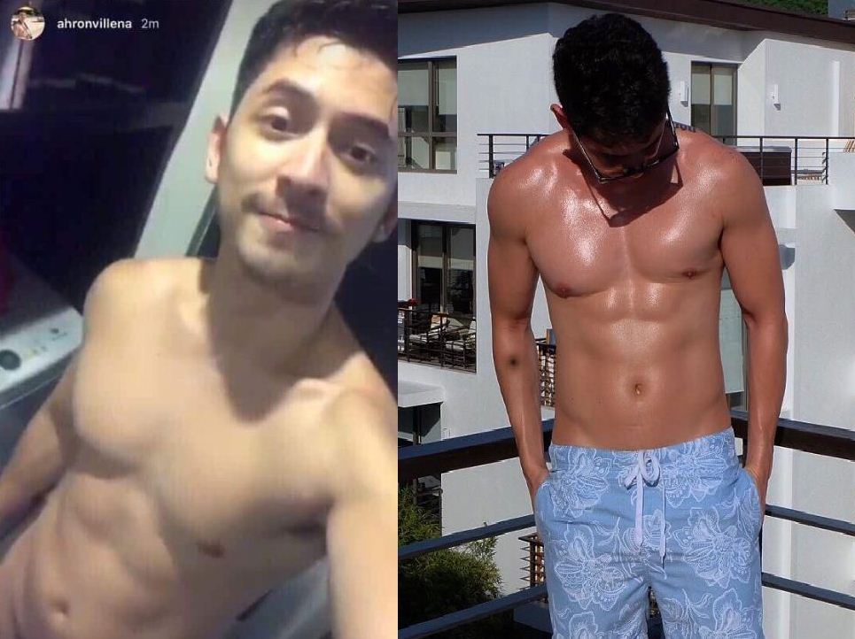 Ahron Villena Shows Private Part on his Official Instagram Account.