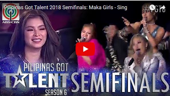 Pilipinas Got Talent 2018 Season 6 Semmi-finals Maka Girls-Singing Trio ...