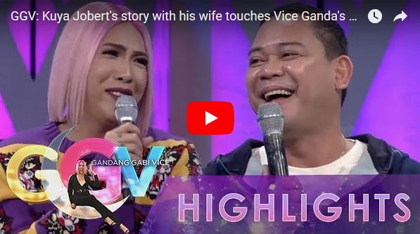 Gandang Gabi Vice: Jobert Austria's Story Touched Vice Ganda's heart ...