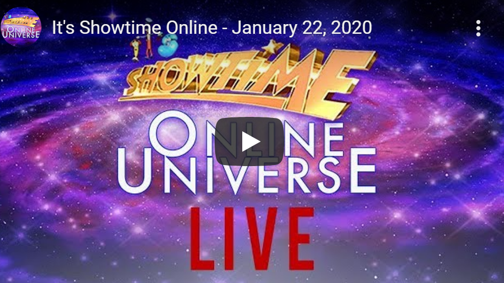 LIVESTREAM It’s Showtime Episode on January 22, 2020 AttractTour