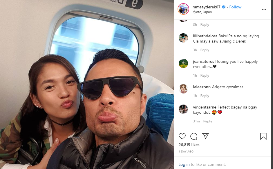 The couple from GMA-network Andrea Torres and Derek Ramsay come out as real...