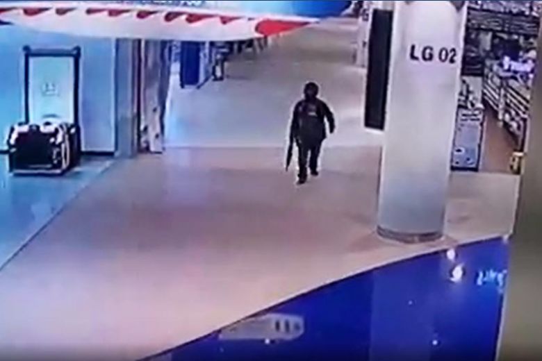 Actual Cctv Footage Thai Soldier Shooting Rampage Inside The Mall Attracttour