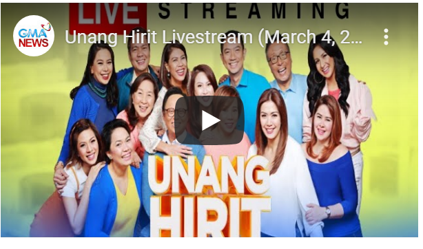 Watch LIVE: Unang Hirit Episode On Wednesday (March 4, 2020) - AttractTour