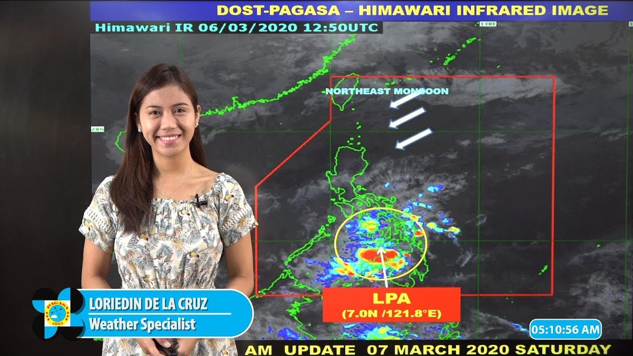 WEATHER UPDATE: PAG ASA Monitors Low Pressure Area (LPA ...