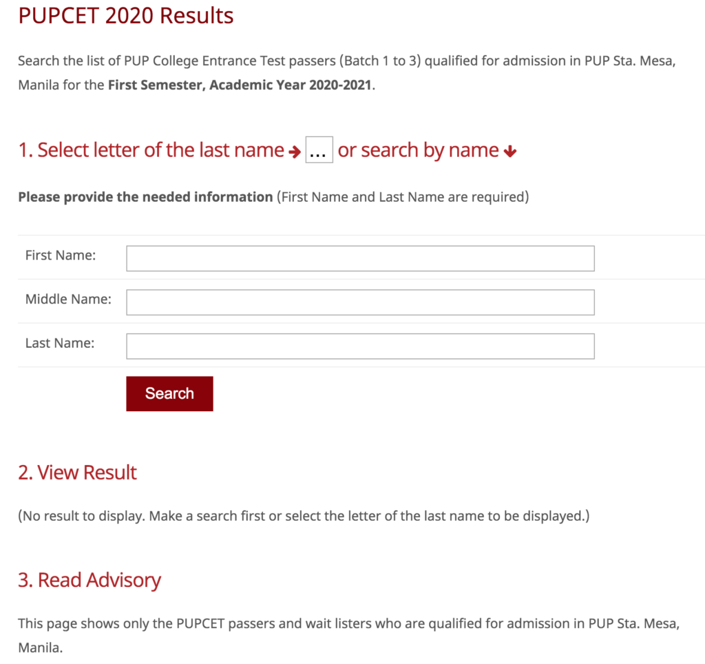 Pupcet Results Out Academic Year 2020 2021 On June 3 2020 Attracttour 5339