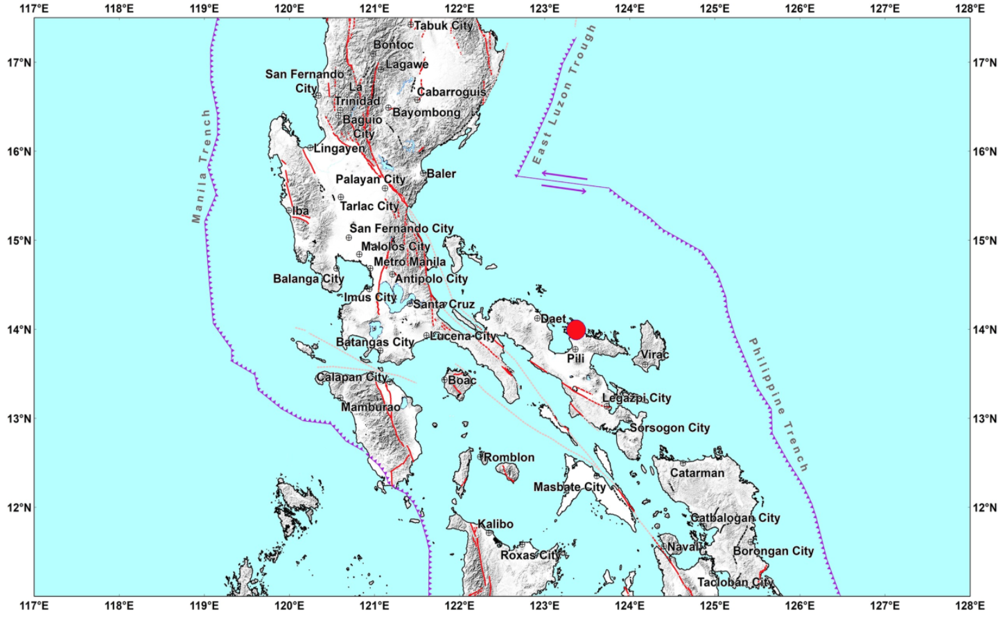 Magnitude 3.4 Earthquake Hits Siruma (Camarines Sur) on Tuesday, July ...