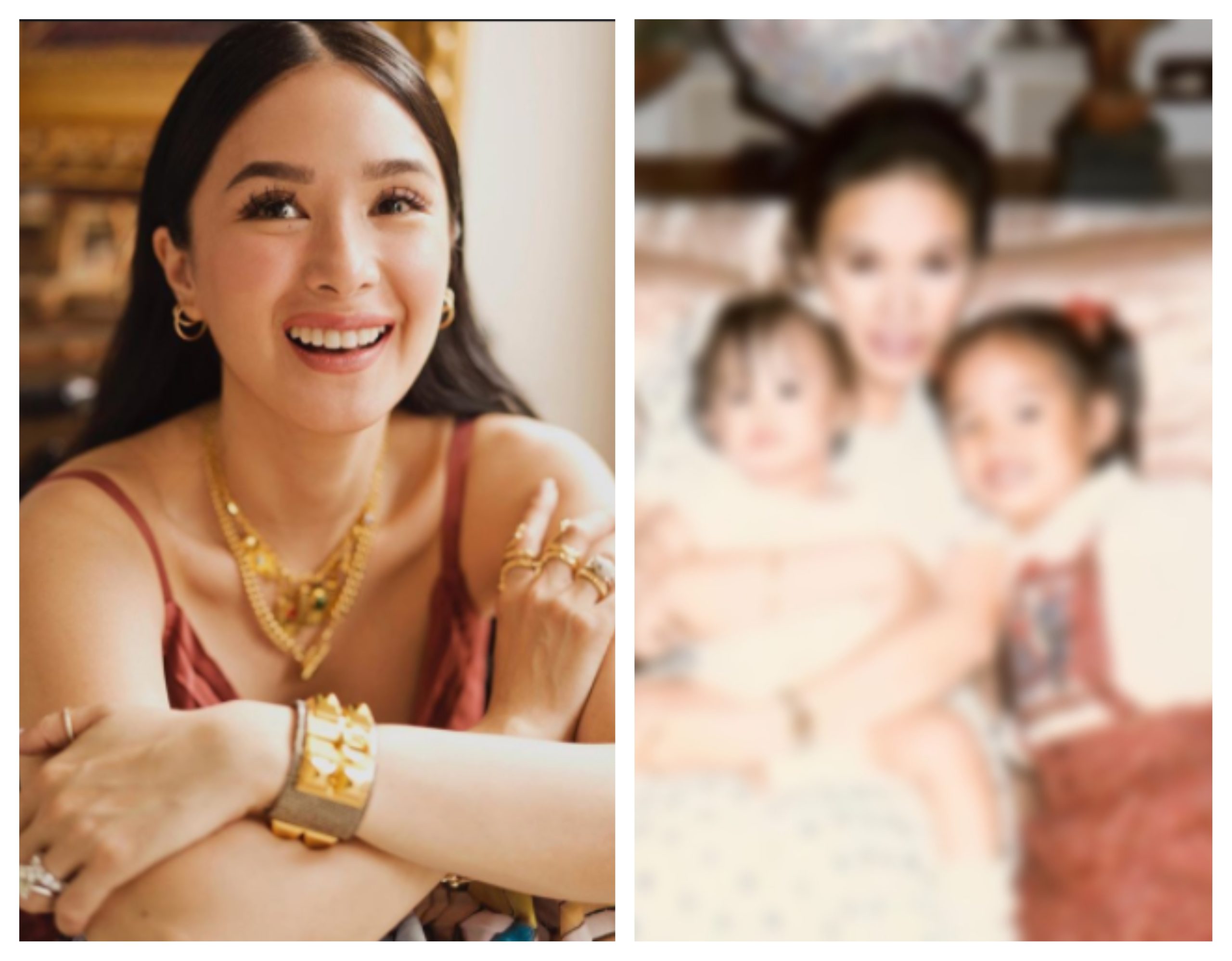 Heart Evangelista poses fiercely with her ageless-looking mom Cecilia for  Mother's Day