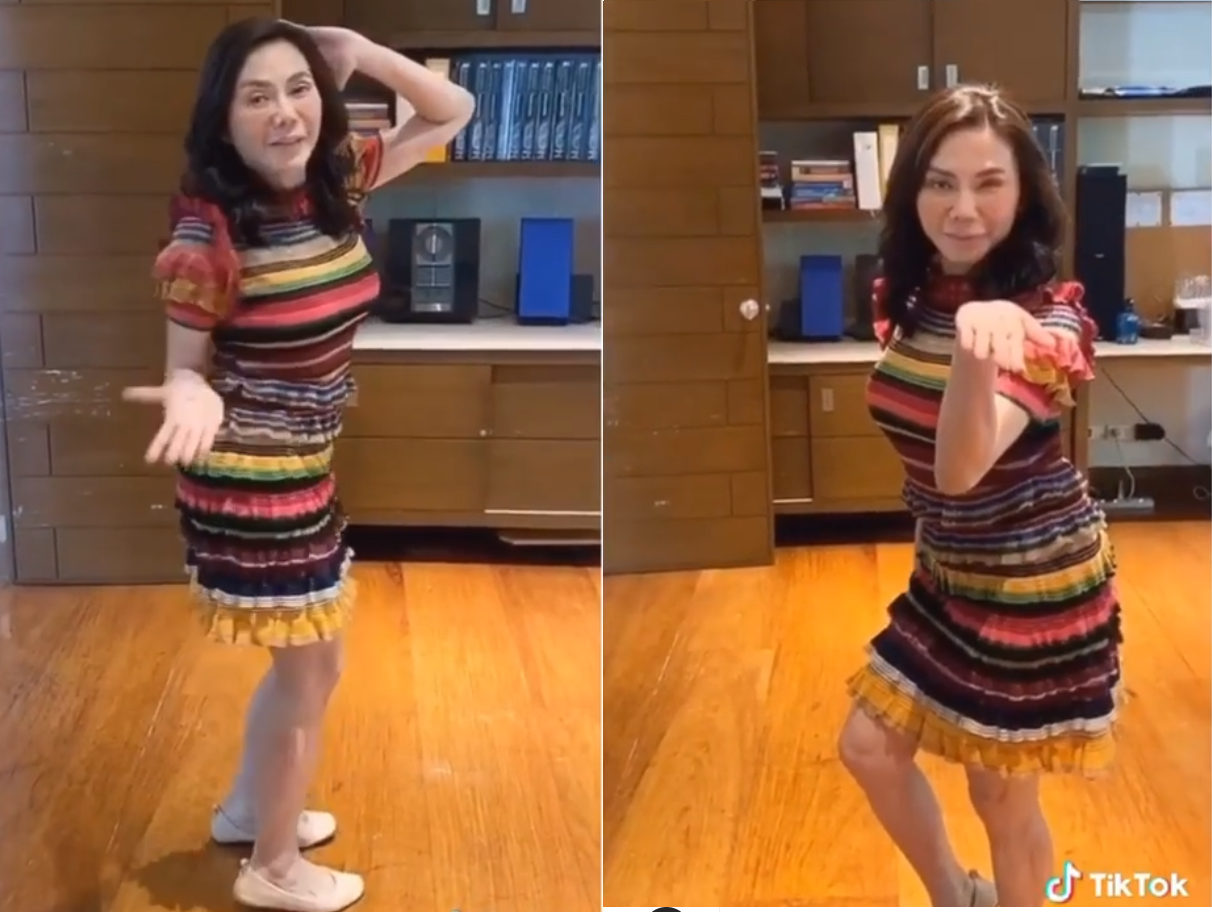 Vicki Belo TikTok Video at Age 64 Dancing 