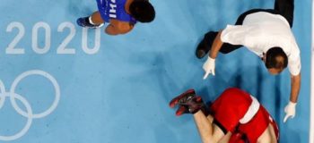 Eumir Marcial TKO Arman Darchinyan, advance to men’s middleweight semis in Tokyo 2020 Olympics