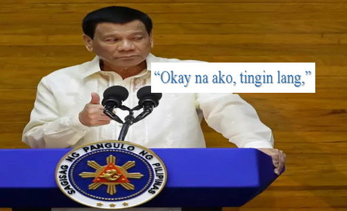 Duterte says Looking at Pretty Girls is His Only Job Now 