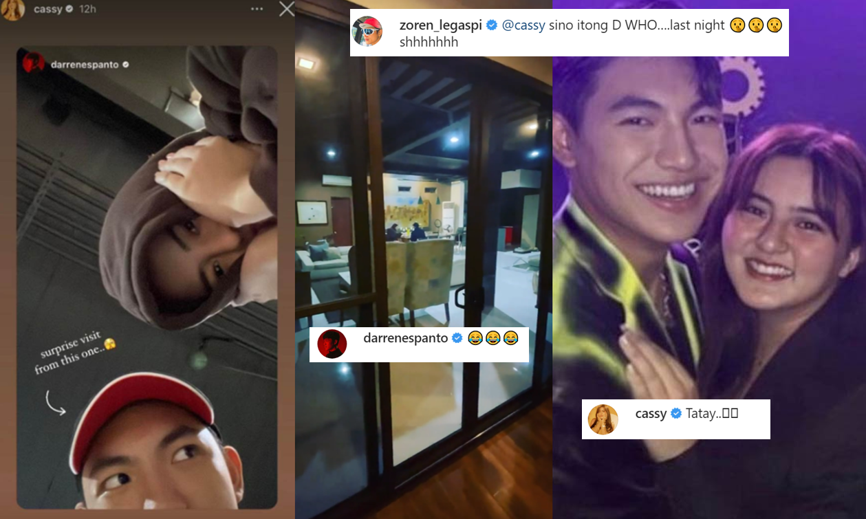 Actual Video of Cassy Dining with Darren Espanto at Home - AttractTour