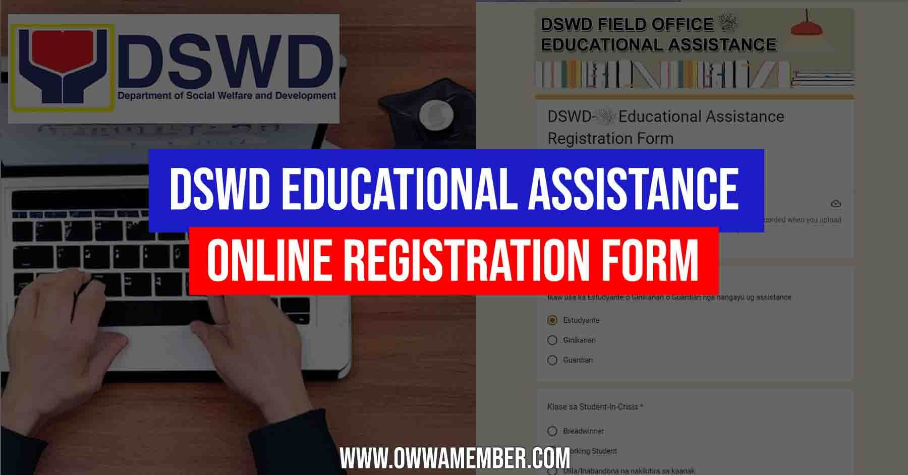 DSWD Educational Assistance Online Registration Links AttractTour