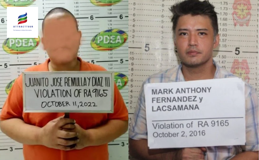 Look Mark Anthony Fernandez And Juanito Remullas Mug Shots Have Gone Viral Attracttour 5679