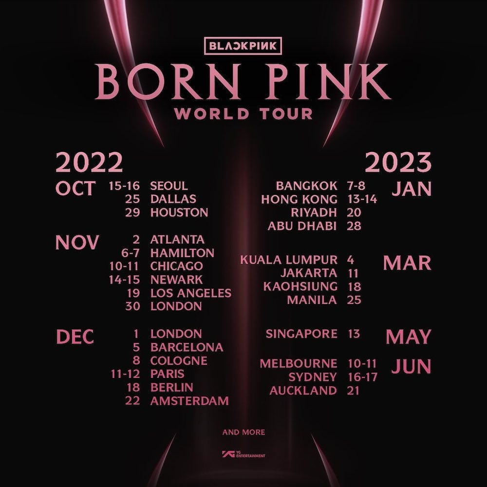 BLACKPINK Has Announced a Second Concert in The Philippines in 2023