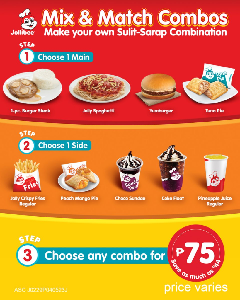 Jollibee Mix And Match Price Increase From 75 Pesos To 94 Pesos   Image 218 819x1024 