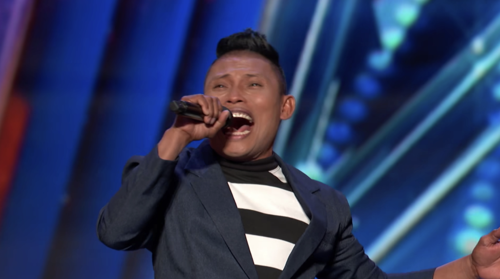 Actual Performance of Roland Abante on Americas Got Talent AttractTour